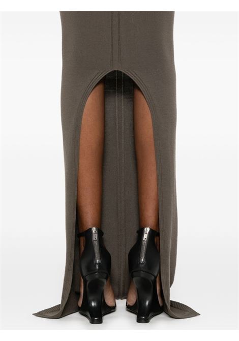 Grey Pillar maxi skirt Rick owens - women RICK OWENS | RO02D3684M34